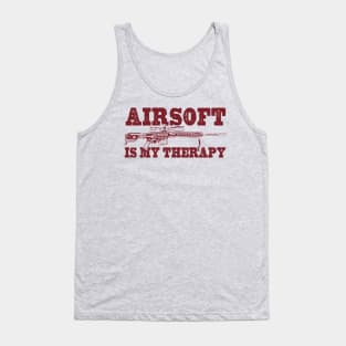 Airsoft Is My Therapy Tank Top